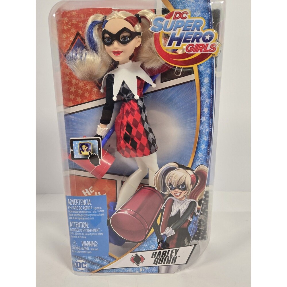2017 Mattel DC Super Hero Girls Comic Classics Harley Quinn 12-in Doll NIB FJG88